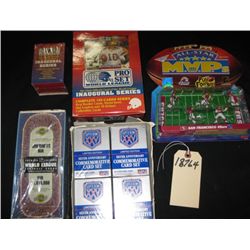 2 large boxes, and 1 Inaugural Series Pro Set