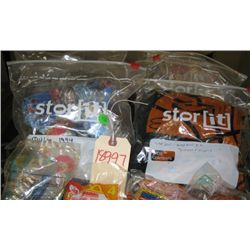 9 Bags Misc. McDonalds Collectible Meal Deal Toys,