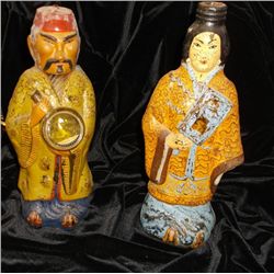 Pair of Oriental Syrup Holders Made in Italy