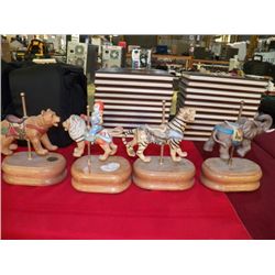 4-Music Box Figurines