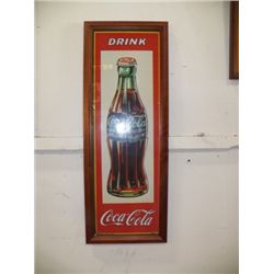 Framed under Glass Coca-Cola Print