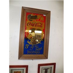 Coca-Cola Advertisement Mirror