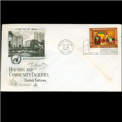 1962 UN First Day Postal Cover (STM-002405)