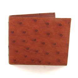 Mens Ostrich Hide Skin Wallet (ACT-000355)