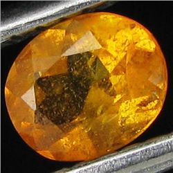 0.45ct Mandarin Fire Orange Clinohumite Oval (GEM-044008)