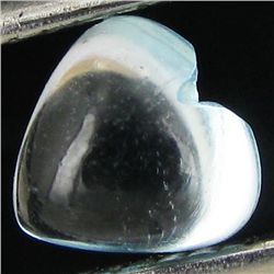 1.2ct Blue Topaz Cabochon Heart (GEM-042646)