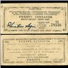 Image 1 : 1943 WW2 Guerrilla Rebel Philippines 20c Note Mindanao (CUR-007172)