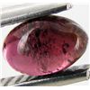 Image 1 : 0.6ct Rubellite Tourmaline Cabochon Oval (GEM-042400)