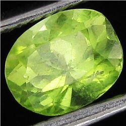 1.2ct Clean Green Peridot Oval (GEM-043601)