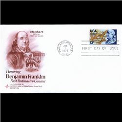 1976 US First Day Postal Cover (STM-003121)