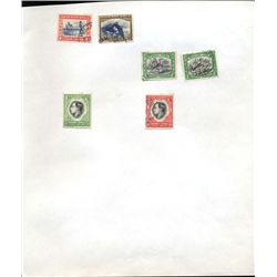 1930s SW. Africa Hand Made Stamp Album Page 6pcs (STM-000238)