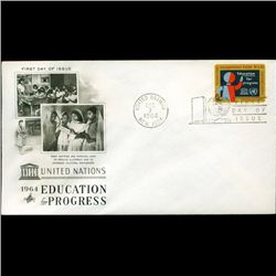 1964 UN First Day Postal Cover (STM-002537)