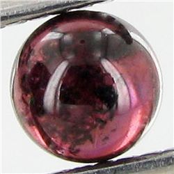 0.45ct Rubellite Tourmaline Cabochon Round (GEM-042367)