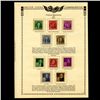 Image 1 : 1940 US Stamp Album Page 10pcs (STM-001838)