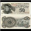 Image 1 : 1992 Moldova 50 Cupon Note Crisp Unc (CUR-006691)