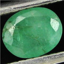 0.3ct Green Colombia Emerald Oval  (GEM-044195K)