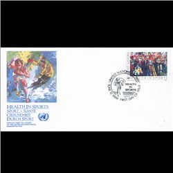 1988 UN First Day Postal Cover (STM-003964)