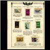 Image 1 : 1964 US Stamp Album Page 8pcs (STM-001907)