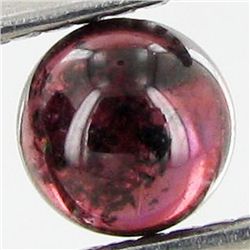 0.55ct Rubellite Tourmaline Cabochon Round (GEM-042379)