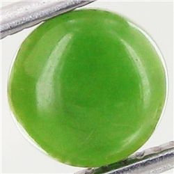 1.25ct Green Tourmaline Cabochon Round (GEM-042662)