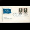 Image 1 : 1964 UN First Day Pair Postal Cover (STM-002527)