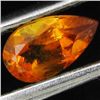 Image 1 : 0.4ct Mandarin Fire Orange Clinohumite Pear (GEM-044025)