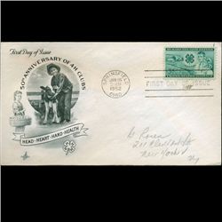 1952 US First Day Postal Cover (STM-002168)