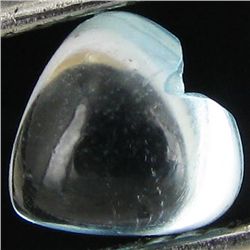 1.2ct Blue Topaz Cabochon Heart (GEM-042638)