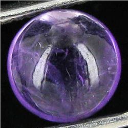 1.3ct Amethyst Cabochon Round (GEM-042533)