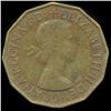 Image 1 : 1958 Britian 3p XF/AU (COI-008869)