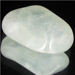 33.25ct Prehnite Freeform Cabochon (GEM-034022)
