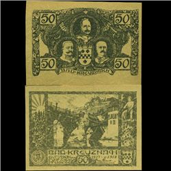 1917 Germany 50 Pfennig Note Crisp Unc (CUR-003894)