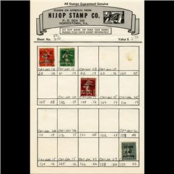 French Colonies Vintage Stamp Approval Card (STM-001714)