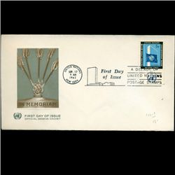 1962 UN First Day Postal Cover (STM-002394)