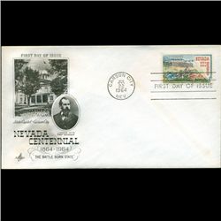 1964 US First Day Postal Cover (STM-002564)