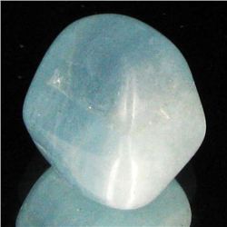 19.45ct Strong Blue Freeform Aquamarine Cabochon (GEM-033693)