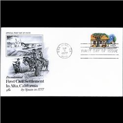 1977 US First Day Postal Cover (STM-003167)