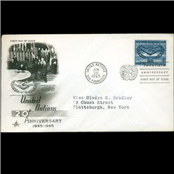 1965 UN First Day Postal Cover (STM-002484)