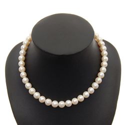 White Saltwater Pearl Necklace (JEW-000142)