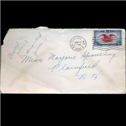 1939 US Airmail Postal Cover (STM-002104)
