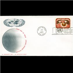 1967 UN First Day Postal Cover (STM-002676)