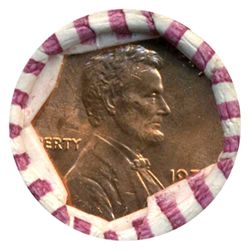 1976 Lincoln Cent Scarce Never Opened BU Roll (COI-005499)