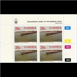 1992 Namibia 20c Stamp 4-Block MINT NH (STM-001271)