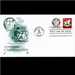 1978 US First Day Postal Cover Pair (STM-003263)