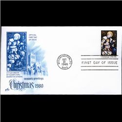 1980 US First Day Postal Cover (STM-003321)