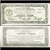 Image 1 : 1944 WW2 Guerrilla Rebel Philippines 20P Note Mindinao (CUR-007301)
