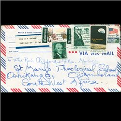 1968 US Airmail Postal Cover (STM-002697)