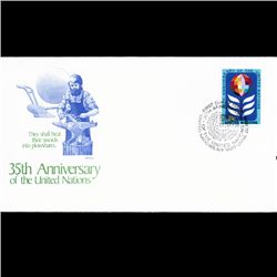 1980 UN First Day Postal Cover (STM-003737)