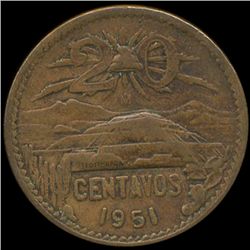 1951 Mexico 20c XF (COI-010050)