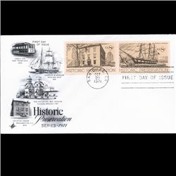 1971 US First Day Postal Cover Pair (STM-002941)